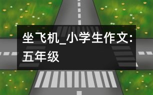 坐飛機(jī)_小學(xué)生作文:五年級