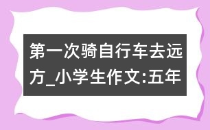 第一次騎自行車去遠(yuǎn)方_小學(xué)生作文:五年級(jí)