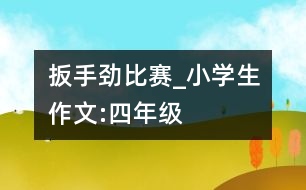 扳手勁比賽_小學生作文:四年級