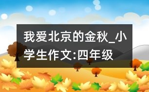 我愛(ài)北京的金秋_小學(xué)生作文:四年級(jí)
