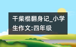 “干柴棍”翻身記_小學(xué)生作文:四年級(jí)