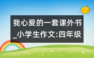 我心愛的一套課外書_小學(xué)生作文:四年級