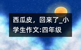 西瓜皮，回來了_小學生作文:四年級
