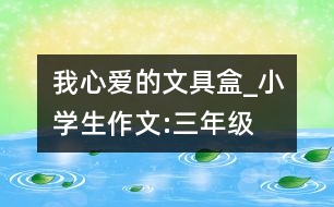我心愛的文具盒_小學(xué)生作文:三年級(jí)