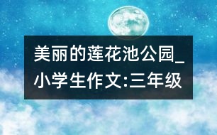 美麗的蓮花池公園_小學(xué)生作文:三年級
