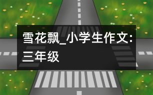 雪花飄_小學(xué)生作文:三年級(jí)