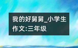 我的好舅舅_小學(xué)生作文:三年級