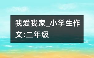 我愛我家_小學生作文:二年級
