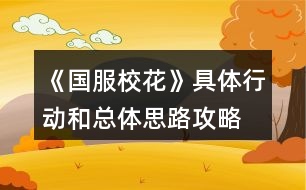 《國(guó)服?；ā肪唧w行動(dòng)和總體思路攻略