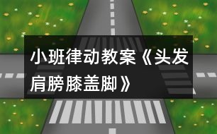 小班律動教案《頭發(fā)、肩膀、膝蓋、腳》教學(xué)設(shè)計反思