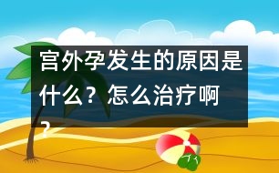 宮外孕發(fā)生的原因是什么？怎么治療啊 ？