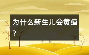 為什么新生兒會(huì)黃疸？