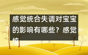 感覺(jué)統(tǒng)合失調(diào)對(duì)寶寶的影響有哪些？感覺(jué)統(tǒng)合很重要嗎 ？