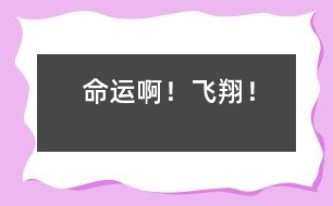 命運??！飛翔！