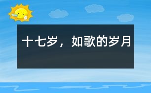 十七歲，如歌的歲月