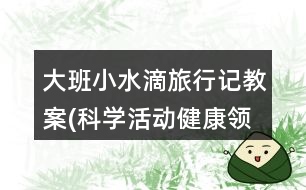 大班小水滴旅行記教案(科學(xué)活動健康領(lǐng)域)反思