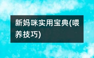 新媽咪實用寶典(喂養(yǎng)技巧)