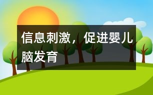 信息刺激，促進(jìn)嬰兒腦發(fā)育