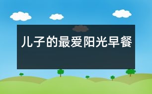 兒子的最愛(ài)：陽(yáng)光早餐