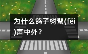 為什么鴿子樹蜚(fěi)聲中外？