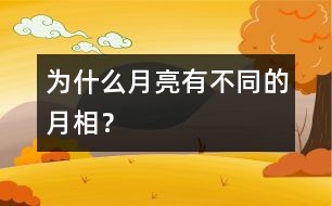 為什么月亮有不同的月相？