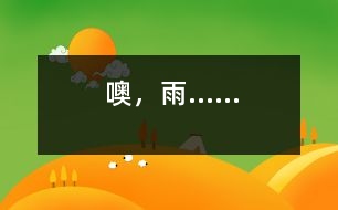 噢，雨……